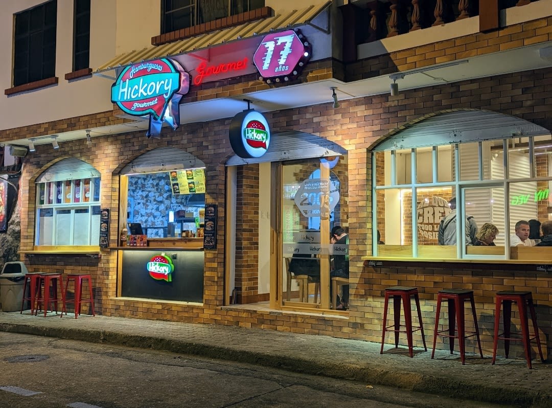 Hickory Hamburguesas. Banos, Ecuador
