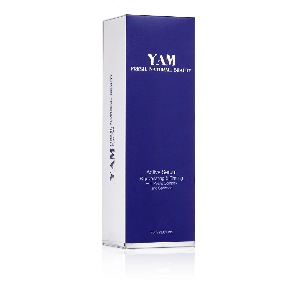 YAM Active Serum — sérum activo con perlas y algas marinas