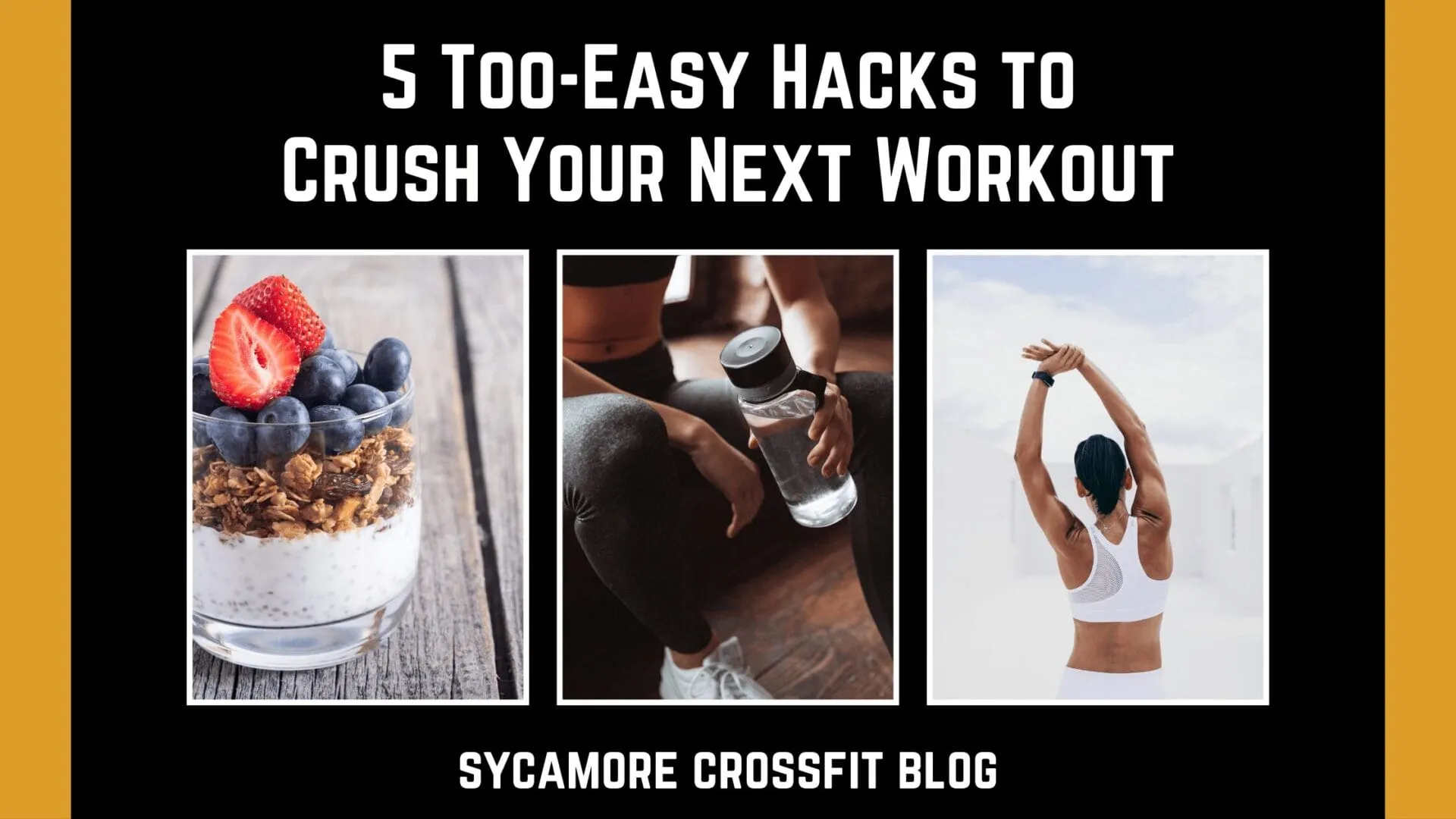 5 Too-Easy Hacks to Crush Your Next Workout