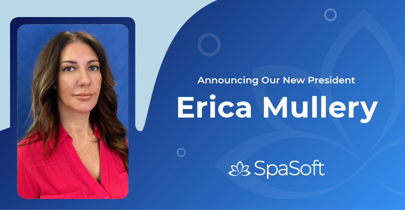 Erica Mullery, incoming President of SpaSoft, in a professional portrait