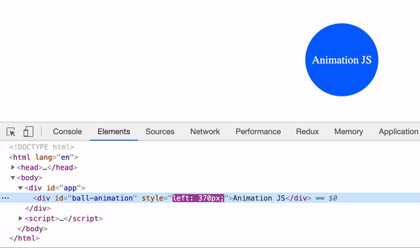 Animation with JS