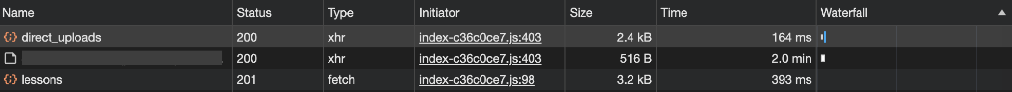Direct upload