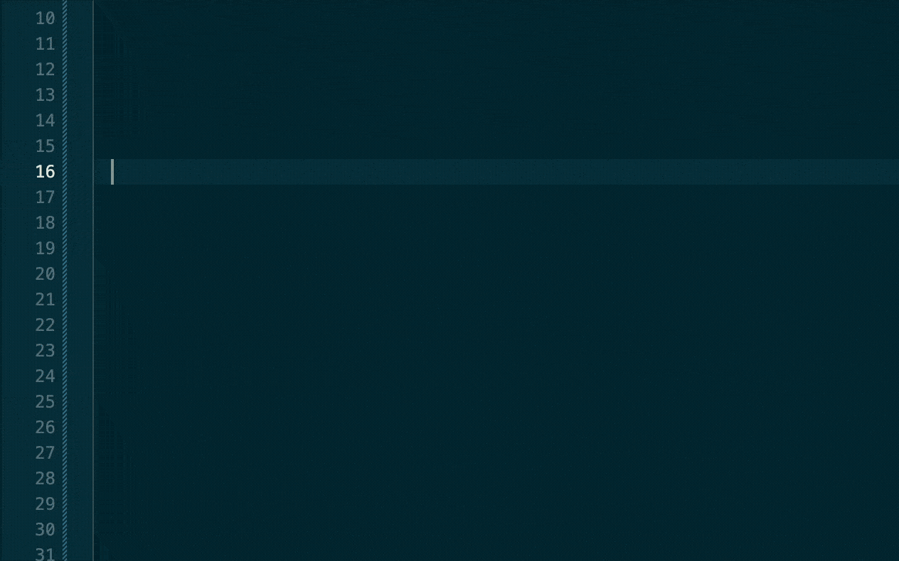 Unassigned variables are of type any by default