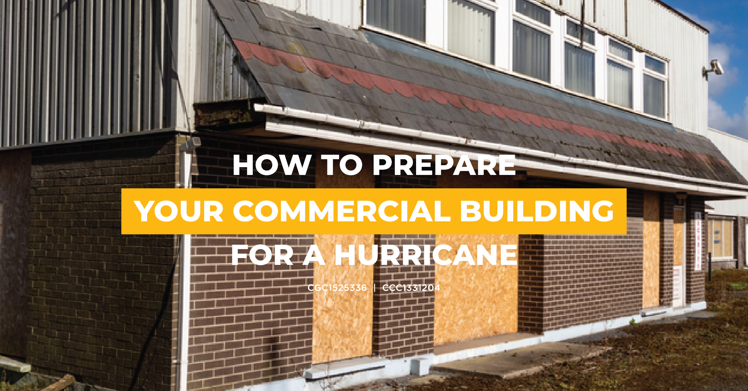 How to Prepare your Commercial Building for a Hurricane