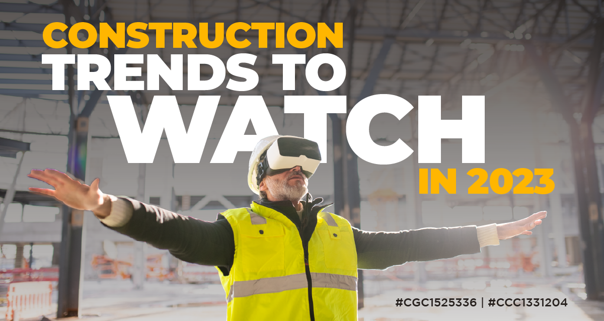 Construction Trends to Watch in 2023