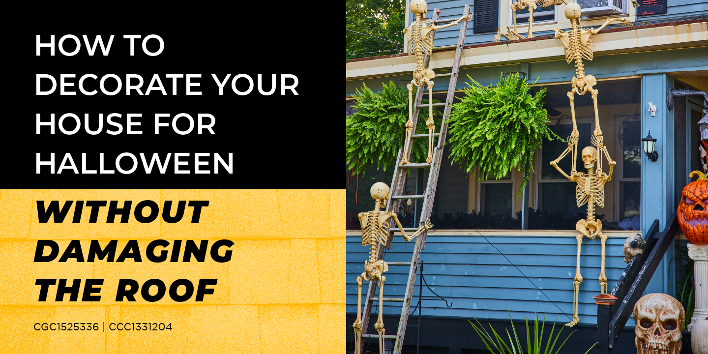How to Decorate Your House for Halloween Without Damaging the Roof