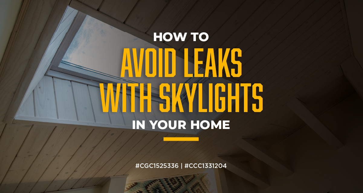 How to Avoid Leaks with Skylights in Your Home