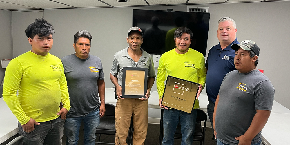 Celebrating Our Recognition: GAF Gold Elite Commercial Contractors Award