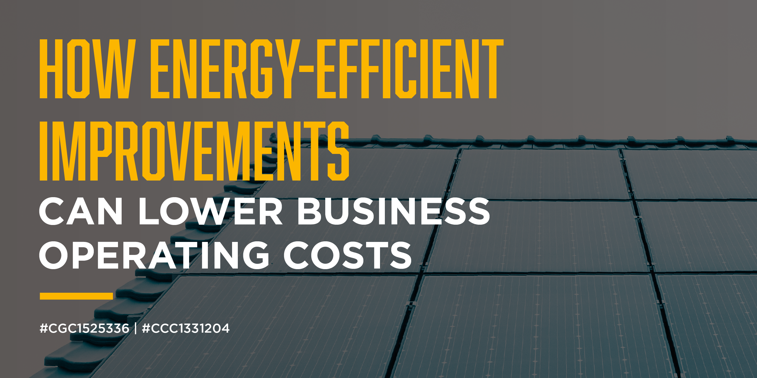 How Energy-Efficient Improvements Can Lower Business Operating Costs 