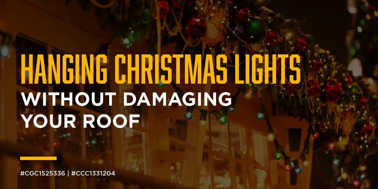 Hanging Christmas Lights Without Damaging Your Roof
