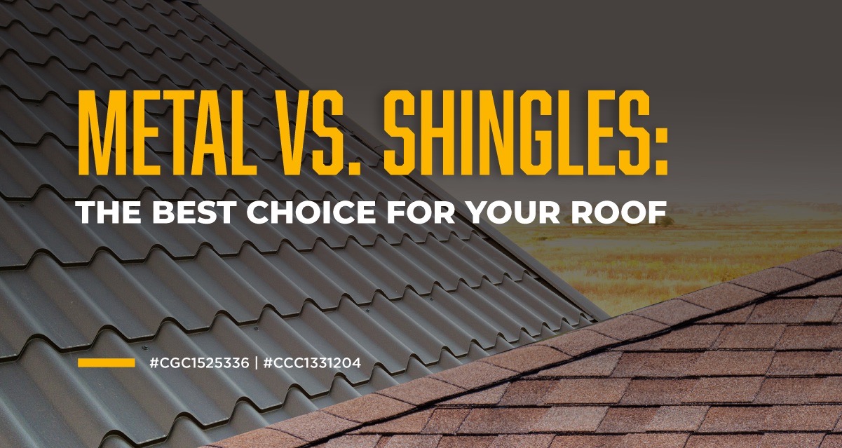 Metal vs. Shingles: The Best Choice for Your Roof