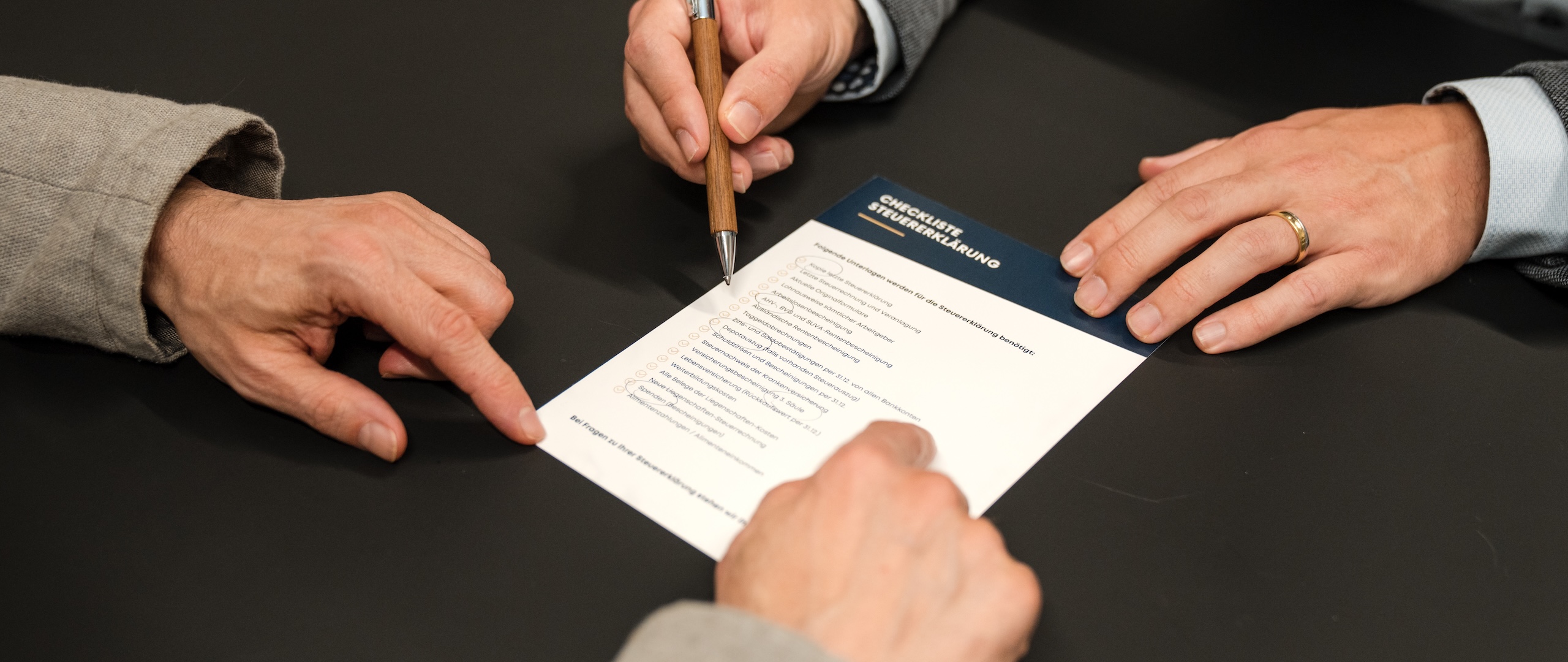 Gut vorbereitet: Checkliste für die Steuererklärung