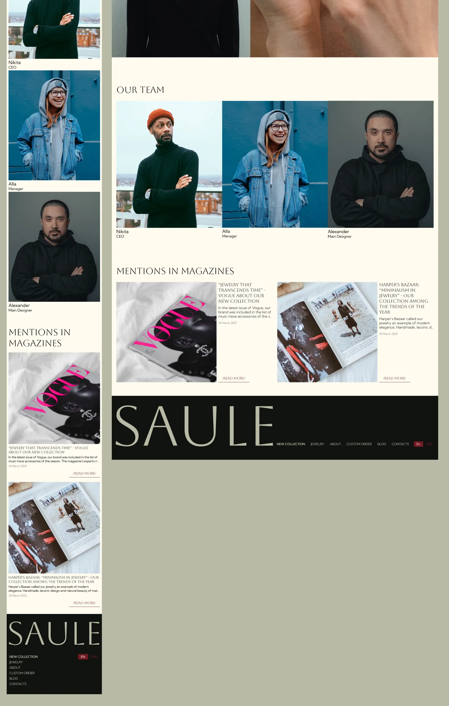 Saule - Home