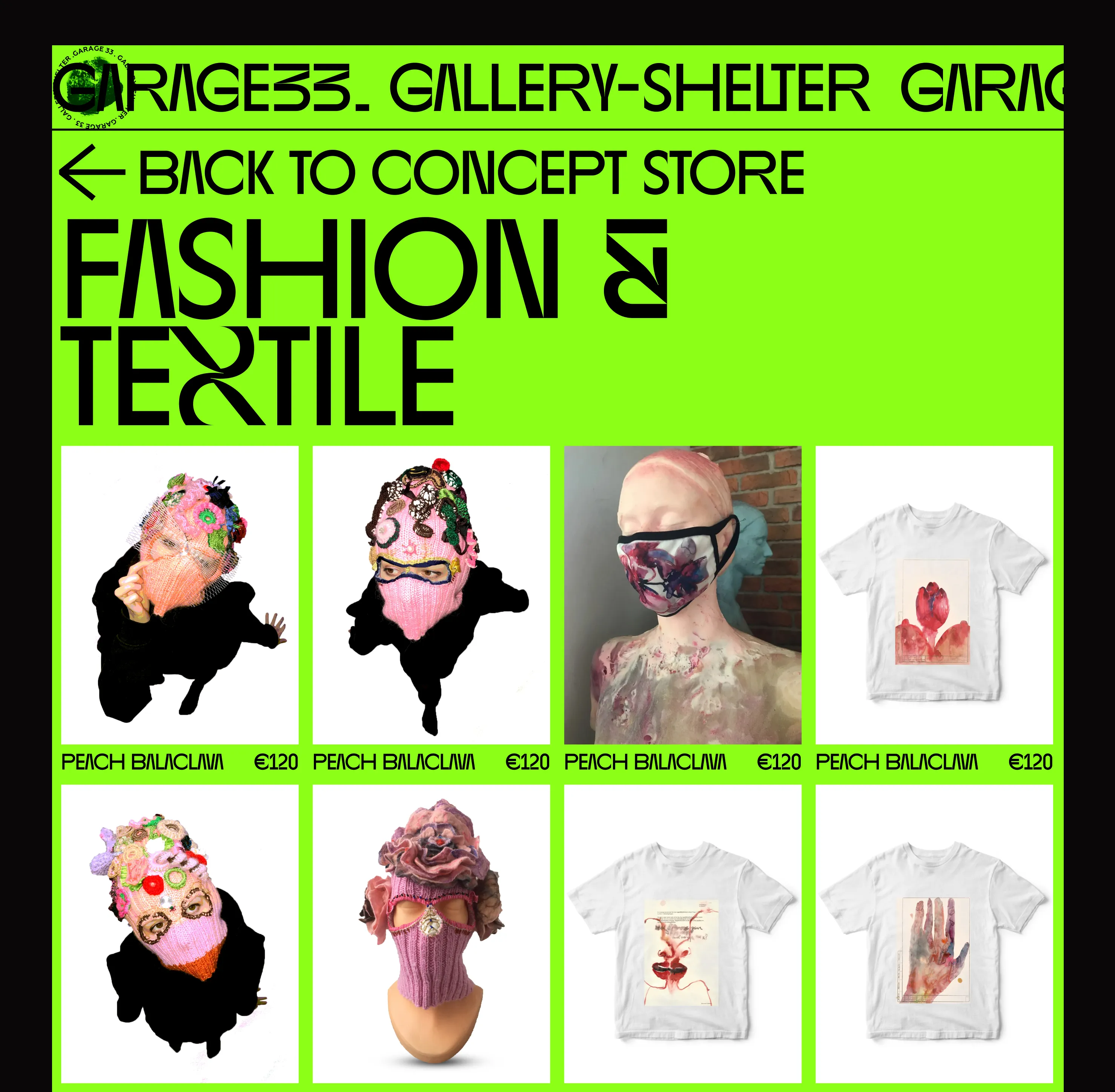 Garage33 - Store - Category