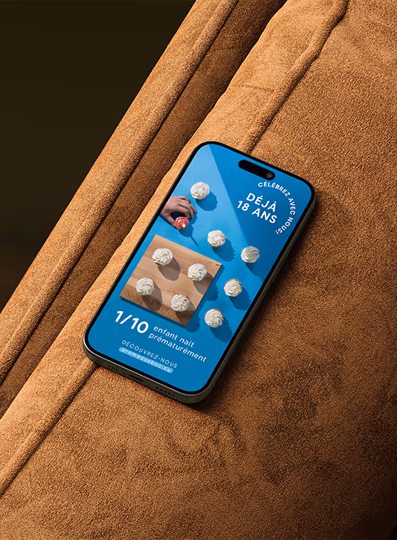 Préma-Québec Mockup Téléphone Branding Image de marque Identité visuelle