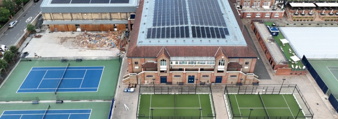 Le Queen’s Club de Londres lance un projet solaire pour le sport durable