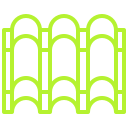 Roofing services icon