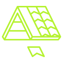 Roofing services icon