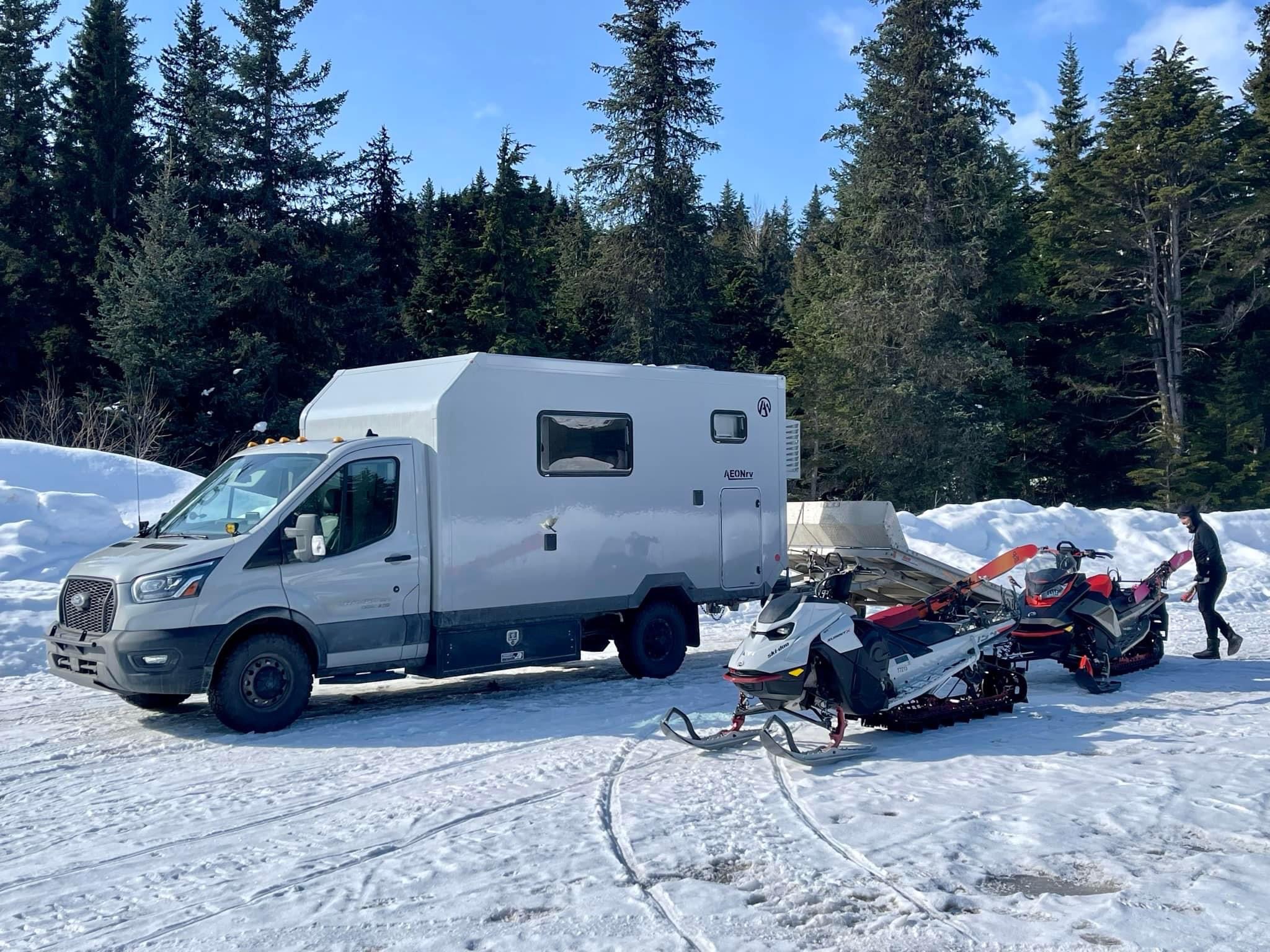 AEONrv Winter Road Tour: All-Season RV Built for Snow, Cold Weather, and Year-Round Adventure