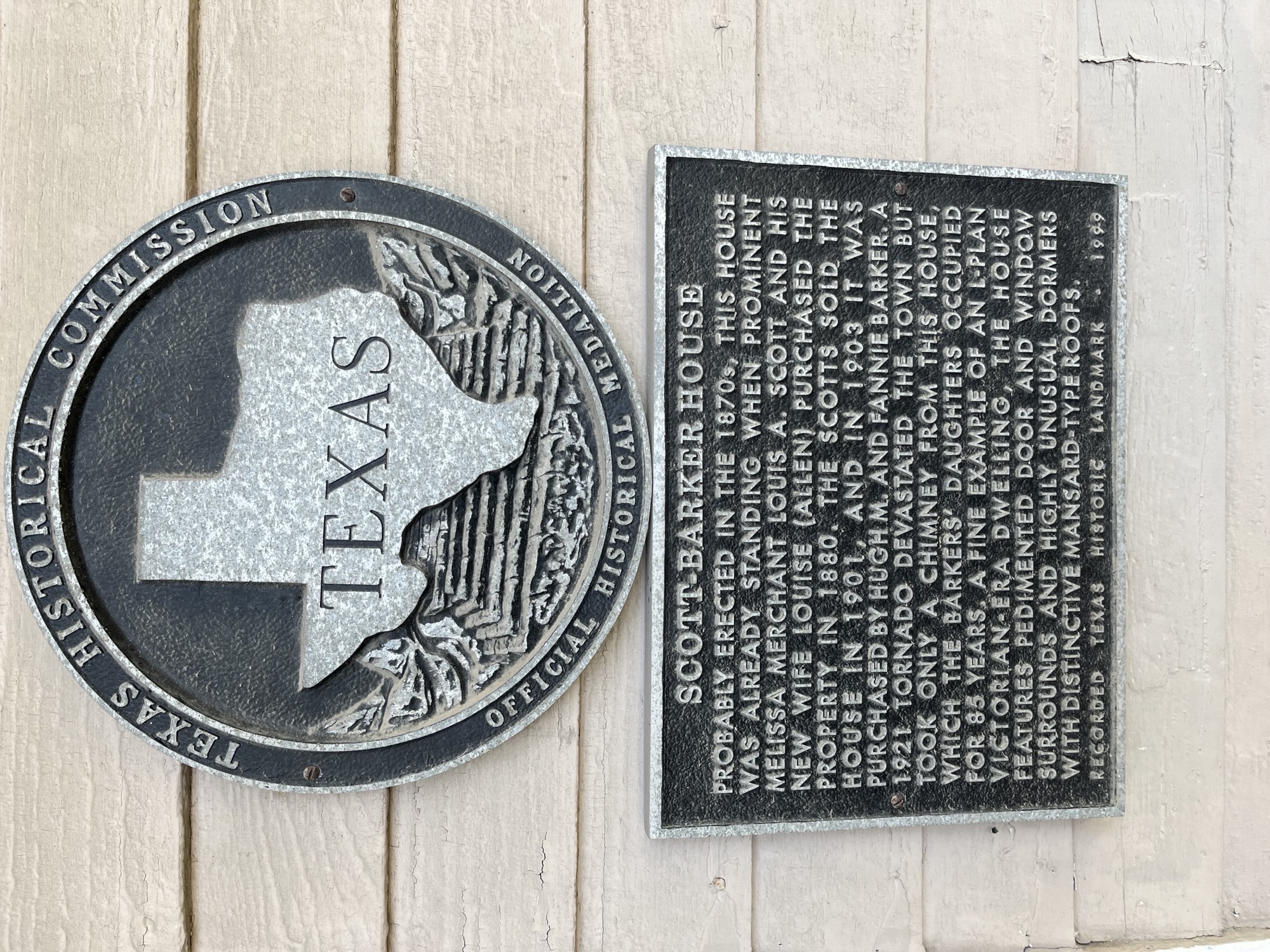 Scott Barker Plaque