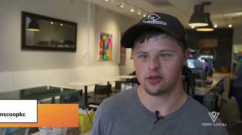 Photo of person on news