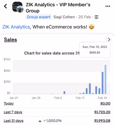 ZIK Success Comment 5