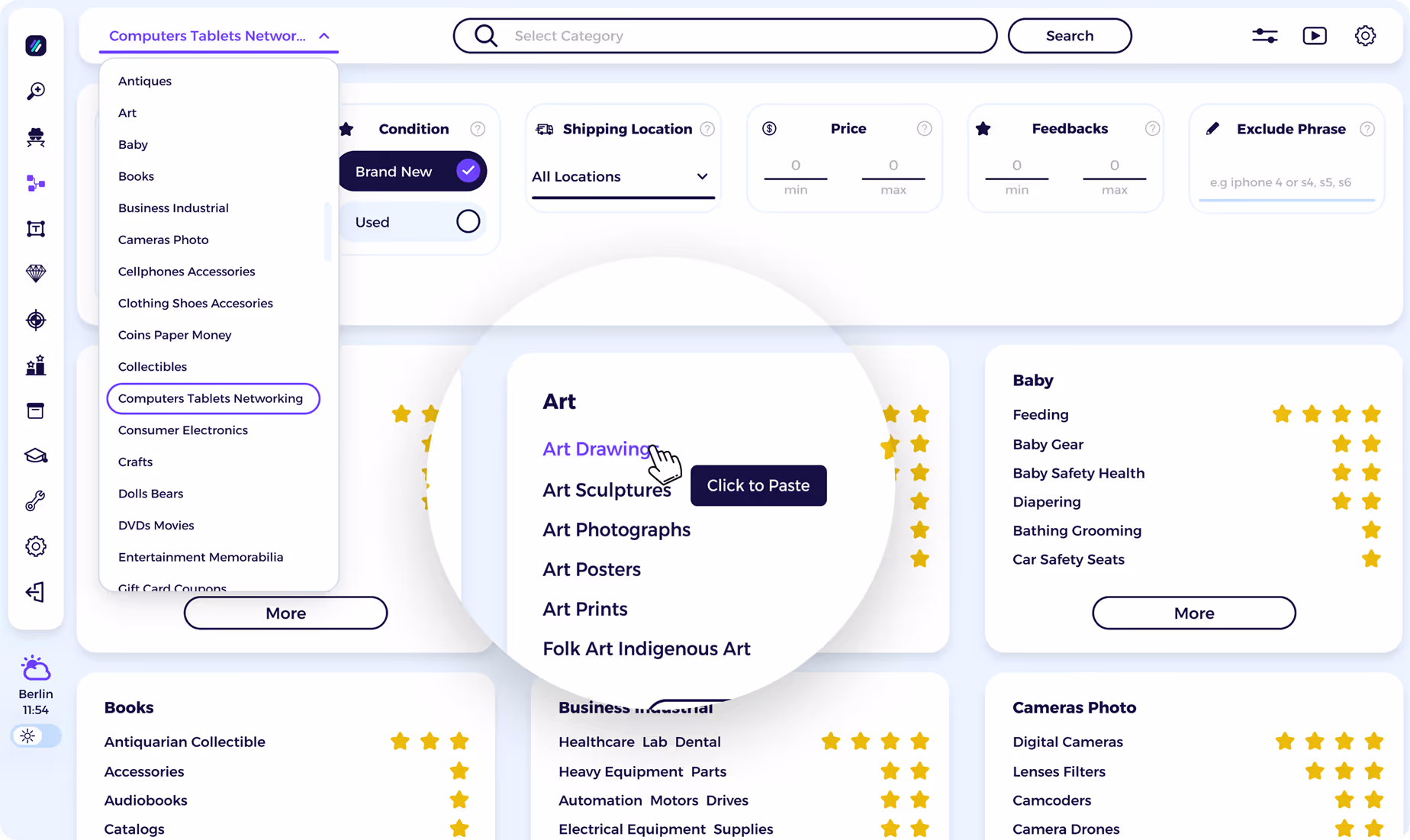 best ebay sales tracker with ebay category research tool