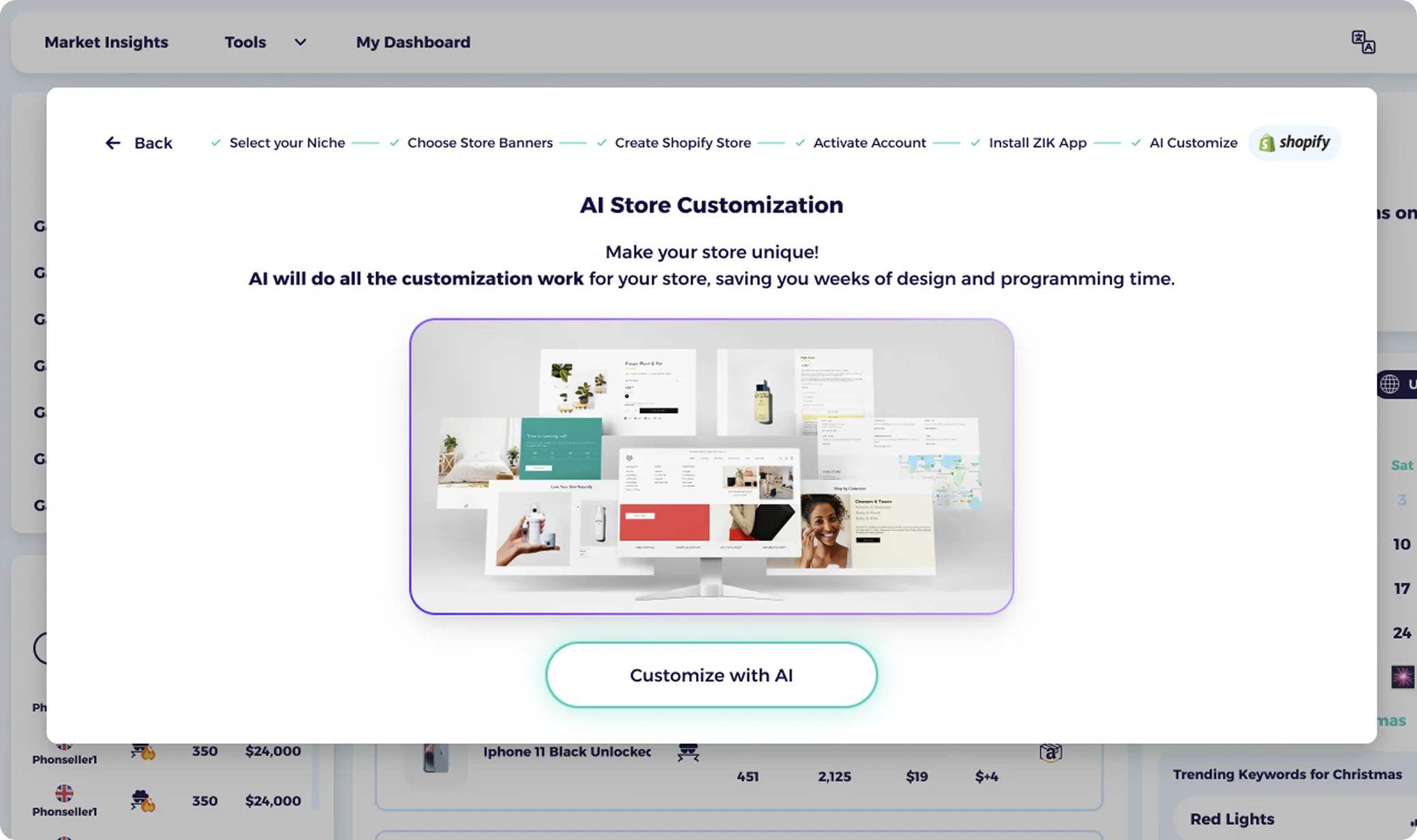 best shopify ai store builder step 4 launch your store