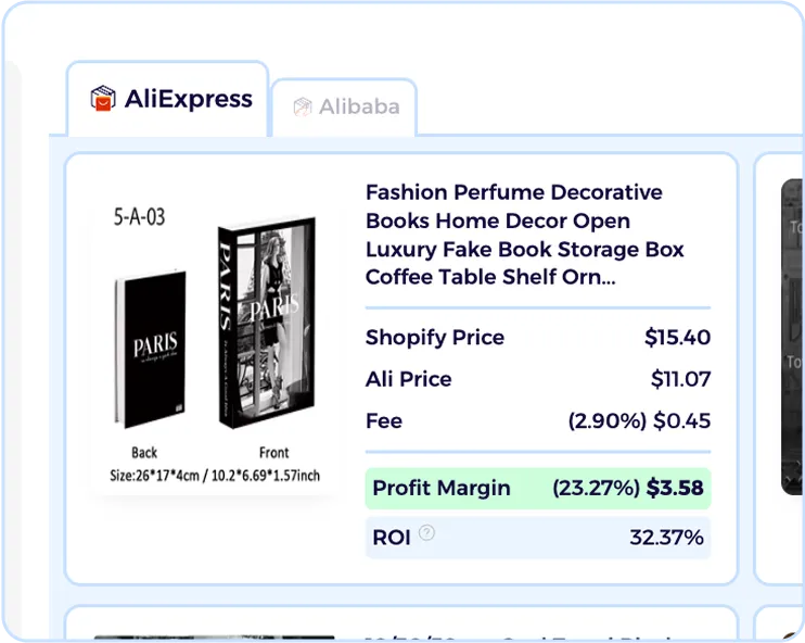 shopify ai store builder with aliexpress product sourcing and matching