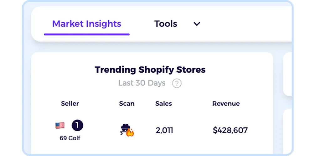 shopify ai store builder with shopify market insights