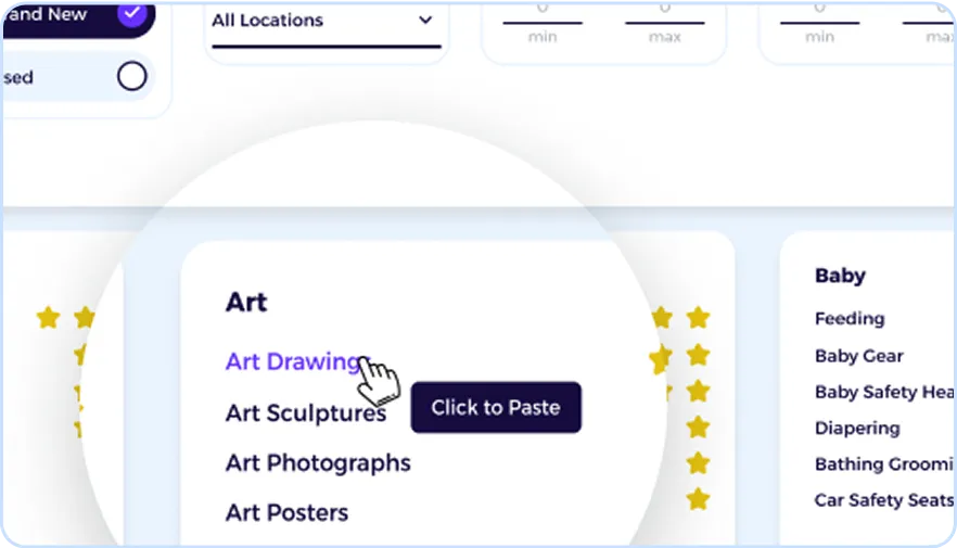 zik bulk scanner with ebay category explorer
