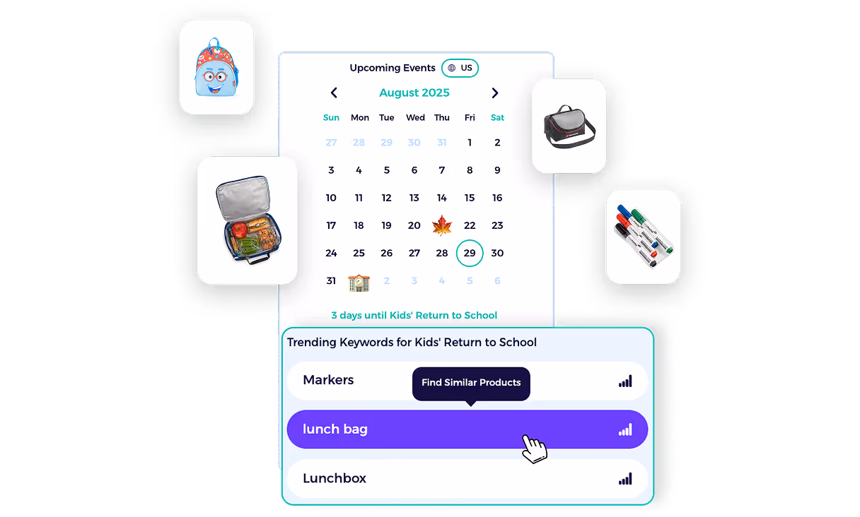 ebay market insights with upcoming trends and events