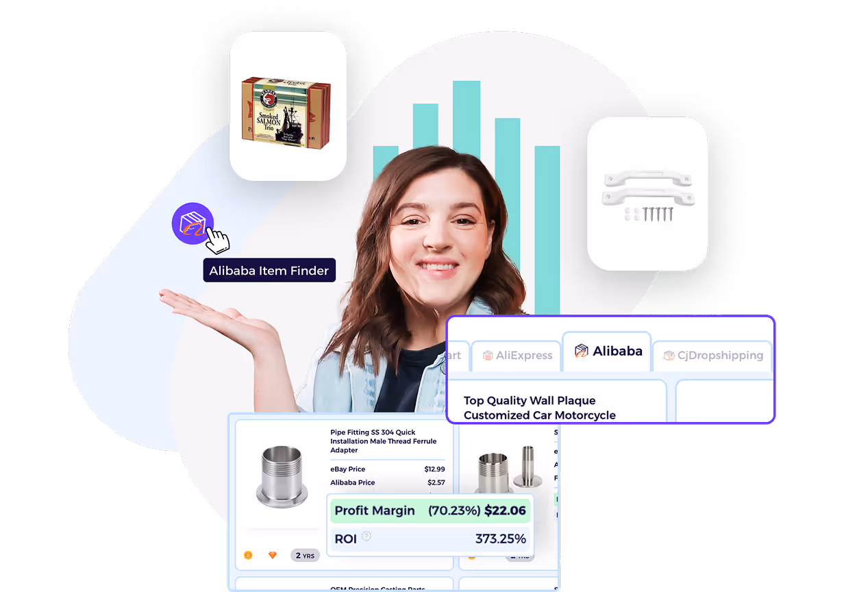 get alibaba item finder trial