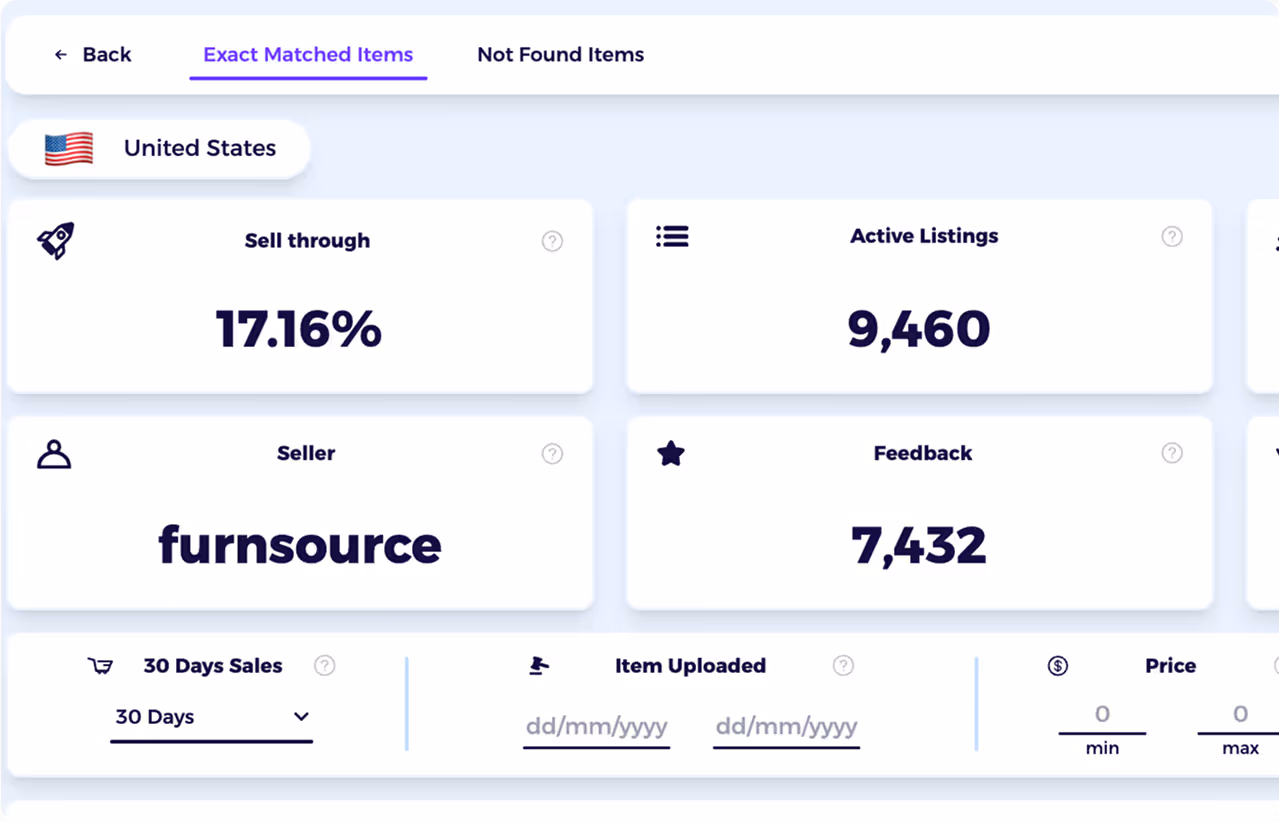 step 2 zik analytics ebay bulk scanner