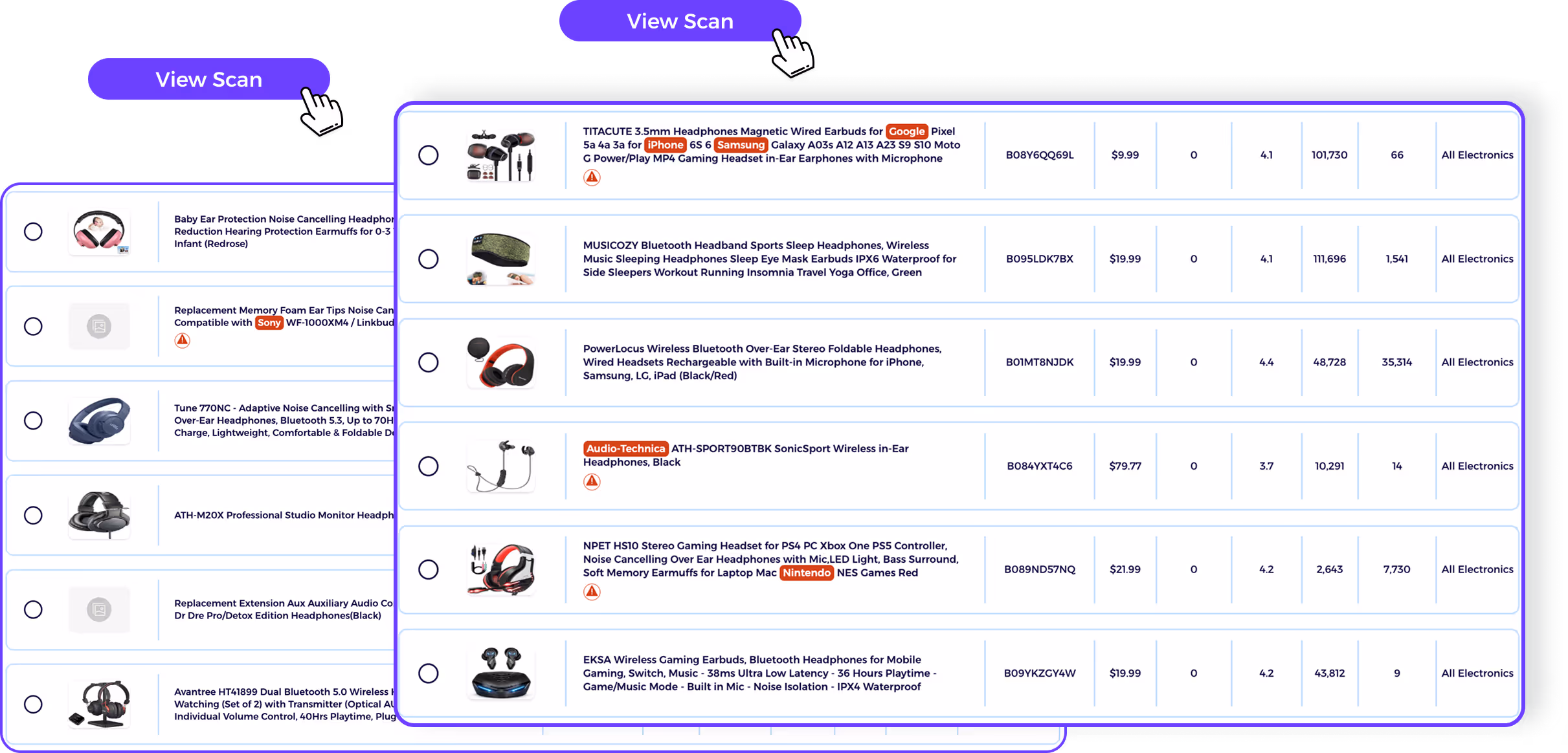 turbo scanner analyzes walmart and amazon to find profitable ebay products