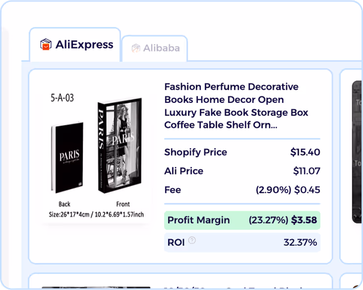 shopify spy tool with aliexpress sourcing products