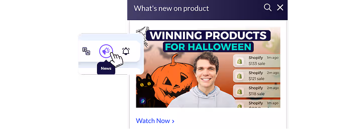 Feature Updates & Promotions newsletter