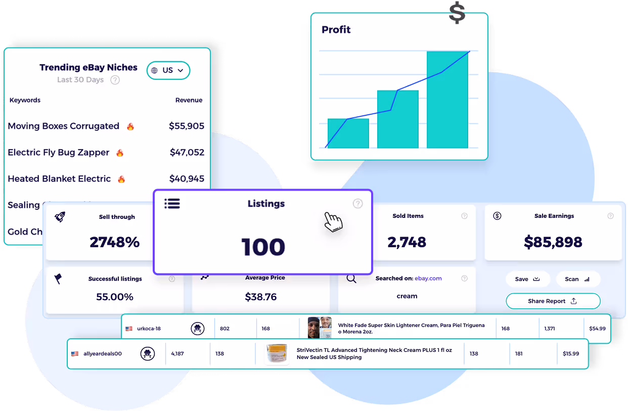 ebay sold listings software