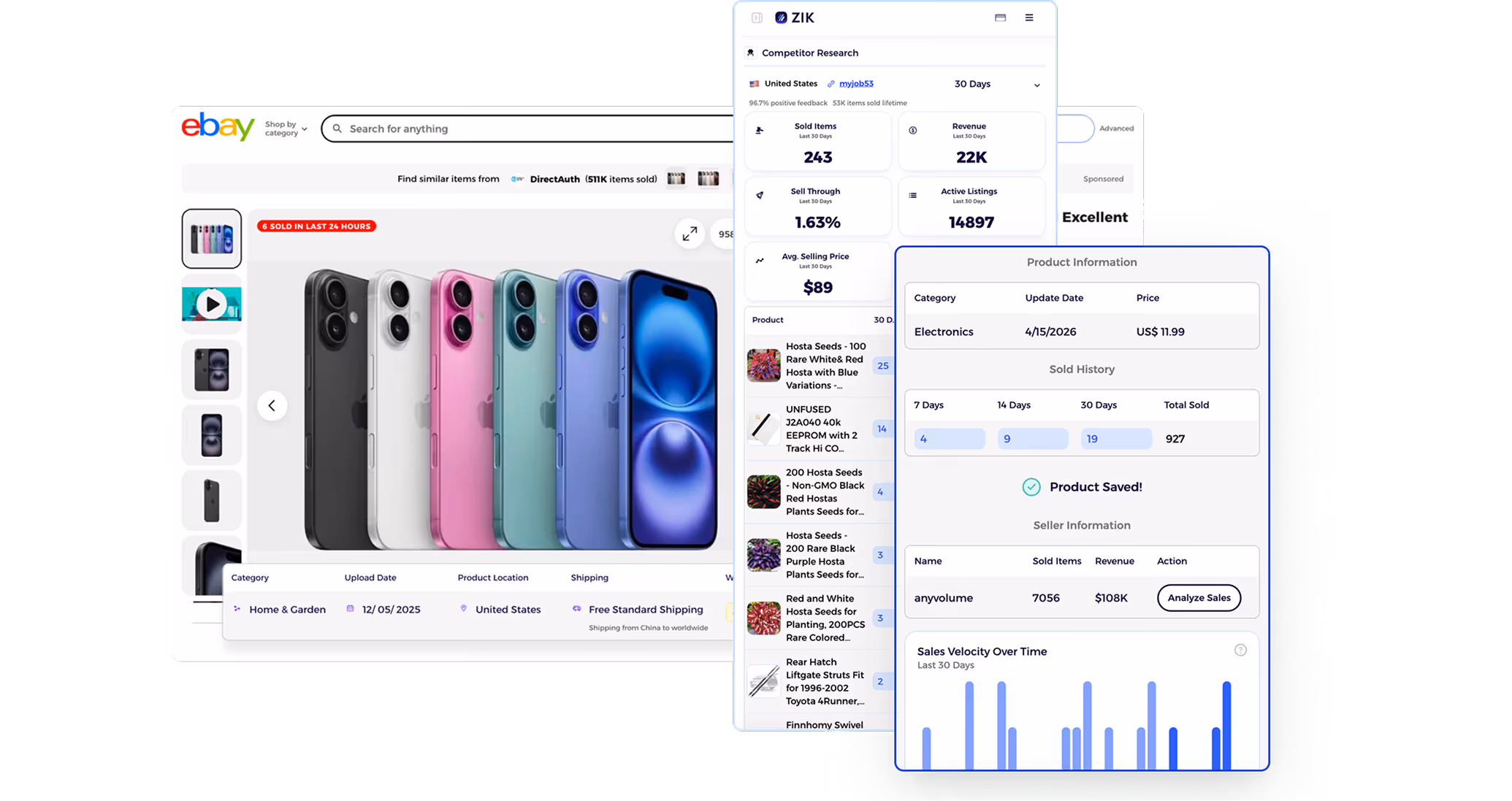 ziks ebay chrome extension