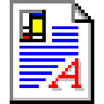 Windows 95 document logo