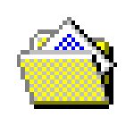 Windows 95 document folder logo