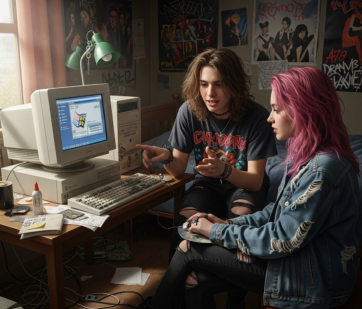 to 90s kids using a Windows computer