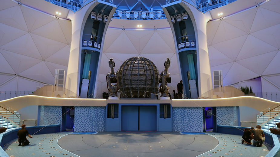 EPS Engineers Spectacular MotoGlobe for Royal Caribbean’s Star of the Seas Show Torque