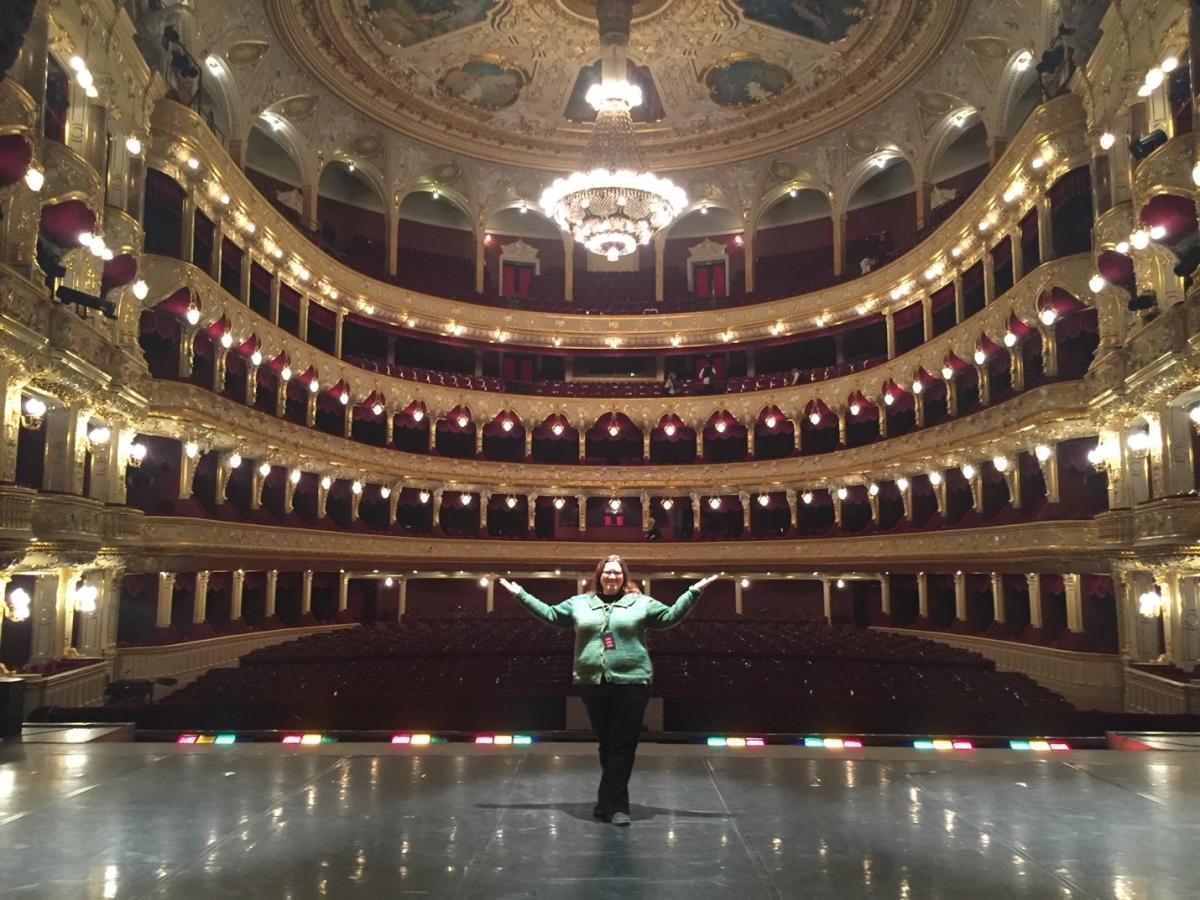 The Opera and Ballet Theatre in Odessa, Ukraine was pretty special, and was the “home theater” of Tchaicovsky.