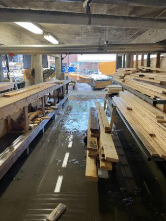 Flooding at The Muny