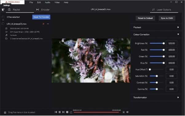 PRISM ZERO connects directly with all Avolites Titan lighting consoles via NDI connection and is controlled through the Synergy settings in both platforms.