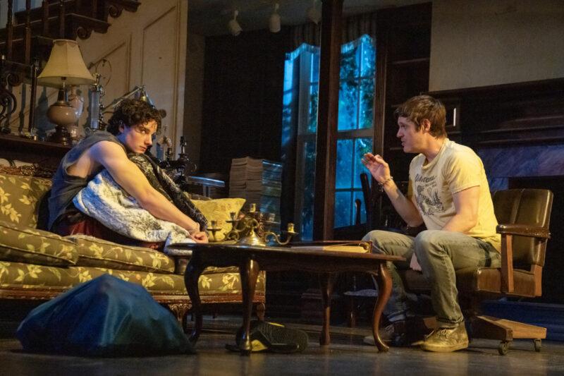 Graham Campbell and Michael Esper in ‘Appropriate’. Photo by Joan Marcus.