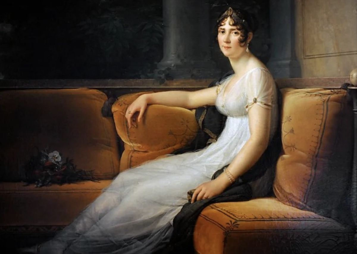 Dhaka muslin was a favourite of Joséphine Bonaparte, the first wife of Napoleon, who owned several dresses inspired by the classical era (Credit: Alamy)