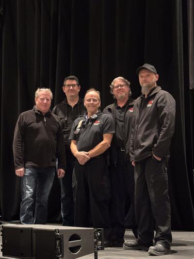 L-Acoustics and CREC teams