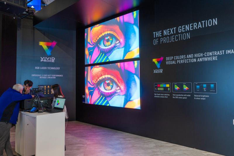 Image: Panasonic on-booth photo at ISE 2026 in Barcelona.